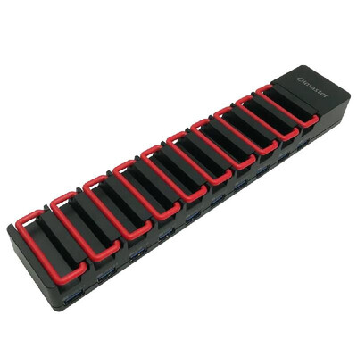 OImaster USB30 Hub Adapter 10 Ports Charging Station High Speed Charger Phone Support with Power Adapter for PC Laptop
OImaster USB30 Hub Adapter 10 Ports Charging Station High Speed Charger Phone Support with Power Adapter for PC Laptop