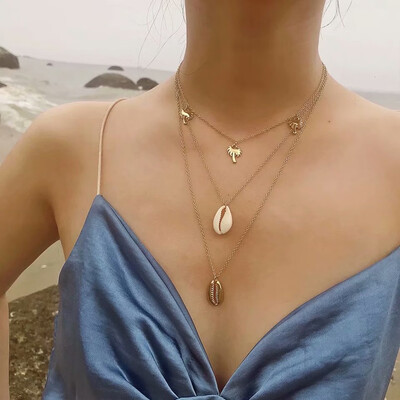 New Bohemia Multi-layer Gold Metal Alloy Stars Pendant&Necklaces For Women Summer Boho Choker Necklaces Party Wedding Jewelry
New Bohemia Multi-layer Gold Metal Alloy Stars Pendant&Necklaces For Women Summer Boho Choker Necklaces Party Wedding Jewelry