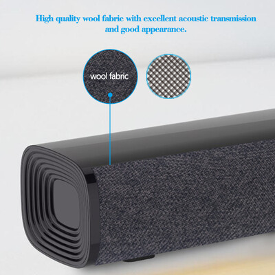 S100 Bluetooth 42 TV Soundbar HiFi Speaker Stereo Wireless Sound Bar with Remote Control Support CoaxialFiberRCA Audio Input Cl
S100 Bluetooth 42 TV Soundbar HiFi Speaker Stereo Wireless Sound Bar with Remote Control Support CoaxialFiberRCA Audio Input Cl