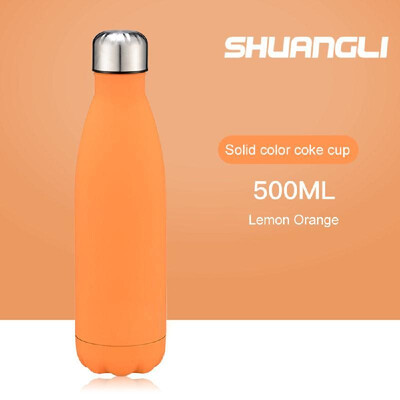 Water Bottle Stainless Steel 500ml Vacuum Insulated Cup Insulated Water Bottle Rubber Paint Keeps Cold Hot for Long Time
Water Bottle Stainless Steel 500ml Vacuum Insulated Cup Insulated Water Bottle Rubber Paint Keeps Cold Hot for Long Time