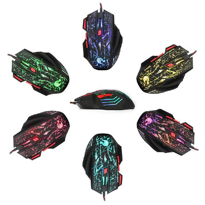 HXSJ H300 USB Wired Gaming Mouse Ergonomic Mice with Breathing Light 5500DPI 7 Buttons for PC Laptop
HXSJ H300 USB Wired Gaming Mouse Ergonomic Mice with Breathing Light 5500DPI 7 Buttons for PC Laptop
