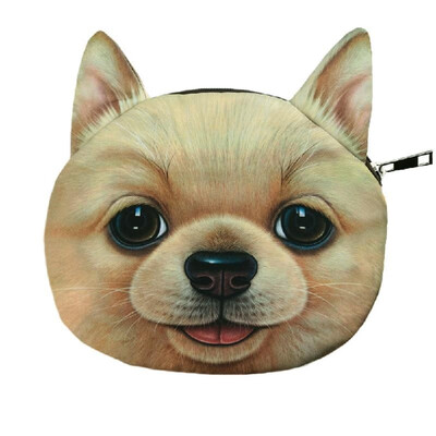 Cute Fashion Women Crossbody Bag Dog Face Head Animal Print Zipper Closure Small Shoulder Chain Bag Handbag
Cute Fashion Women Crossbody Bag Dog Face Head Animal Print Zipper Closure Small Shoulder Chain Bag Handbag
