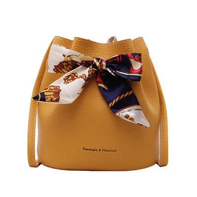 Women Knotbow Cute Bucket Bag Soft PU Leather Shoulder Bag Crossbody Bags Fashion Scarf Drawstring Handbags T30
Women Knotbow Cute Bucket Bag Soft PU Leather Shoulder Bag Crossbody Bags Fashion Scarf Drawstring Handbags T30