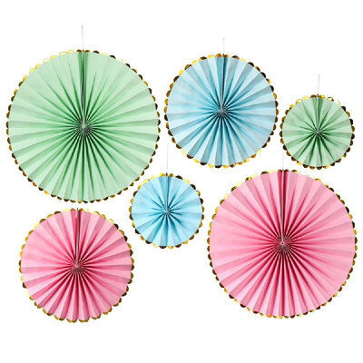 6PcsSet Foil Gold Party DIY Decorative Paper Flower Fan Handmade Striped Pinwheels Folding Fan Garlands Fringe Curtain Party Supp
6PcsSet Foil Gold Party DIY Decorative Paper Flower Fan Handmade Striped Pinwheels Folding Fan Garlands Fringe Curtain Party Supp
