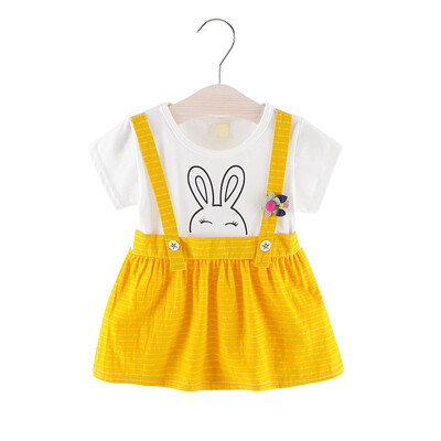 Newborn Kids Dress For Girls Clothes Rabbit Summer Cartoon Striped Strap Girl Dress fashion Princess party Dress Girls Clothes
Newborn Kids Dress For Girls Clothes Rabbit Summer Cartoon Striped Strap Girl Dress fashion Princess party Dress Girls Clothes