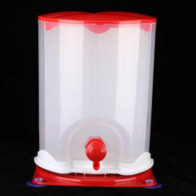 Greensen juice dispensing rotating three grid suction cup beverage barrel faucet plastic beer barrel
Greensen juice dispensing rotating three grid suction cup beverage barrel faucet plastic beer barrel