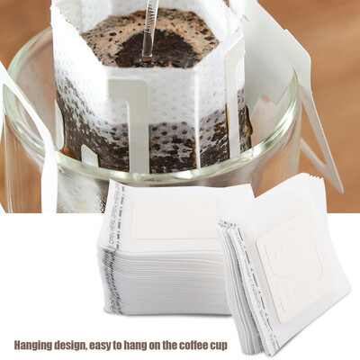 Greensen 50pcsSet Drip Bags Hanging Cup Disposable Filter Non-woven Coffee Tea Making ToolDrip Bag Coffee Filter Bag
Greensen 50pcsSet Drip Bags Hanging Cup Disposable Filter Non-woven Coffee Tea Making ToolDrip Bag Coffee Filter Bag