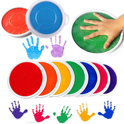 Siaonvr Colors DIY Ink Pad Stamp Finger Painting Craft Cardmaking Large Round For Kids
Siaonvr Colors DIY Ink Pad Stamp Finger Painting Craft Cardmaking Large Round For Kids