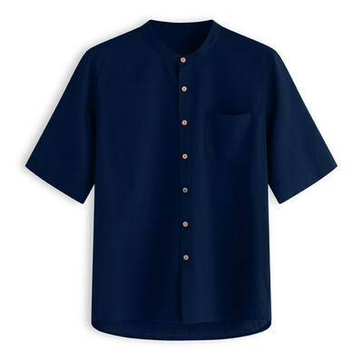 Toponeto Mens Baggy Solid Cotton Linen Short Sleeve Button Pocket T Shirts Tops Blouse
Toponeto Mens Baggy Solid Cotton Linen Short Sleeve Button Pocket T Shirts Tops Blouse
