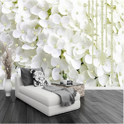 Modern Fashion 3D Stereoscopic White Flowers Jewelry Pearl Photo Wallpaper Living Room Home Interior Decor Wall Mural Wallpaper
Modern Fashion 3D Stereoscopic White Flowers Jewelry Pearl Photo Wallpaper Living Room Home Interior Decor Wall Mural Wallpaper