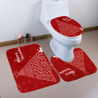 Tailored 3PCS Christmas Bathroom Non-Slip Pedestal Rug Lid Toilet Cover Bath Mat Set
Tailored 3PCS Christmas Bathroom Non-Slip Pedestal Rug Lid Toilet Cover Bath Mat Set