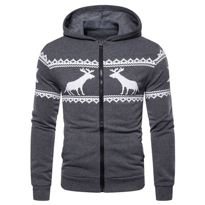 Toponeto Mens New Fashion Elk Printing Patchwork Hoodie Long Sleeve Sweatershirt Blouse
Toponeto Mens New Fashion Elk Printing Patchwork Hoodie Long Sleeve Sweatershirt Blouse