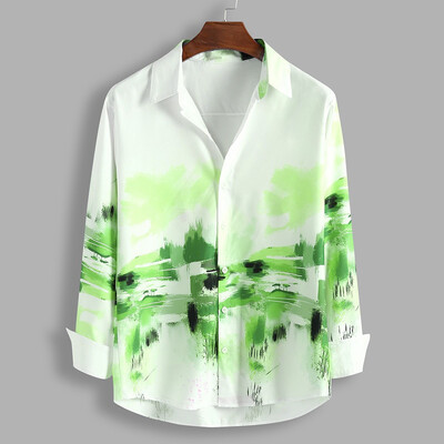 Toponeto Mens Loose Elegant Flowers Printed Lump Chest Long Sleeve Round Hem Shirts Tops
Toponeto Mens Loose Elegant Flowers Printed Lump Chest Long Sleeve Round Hem Shirts Tops