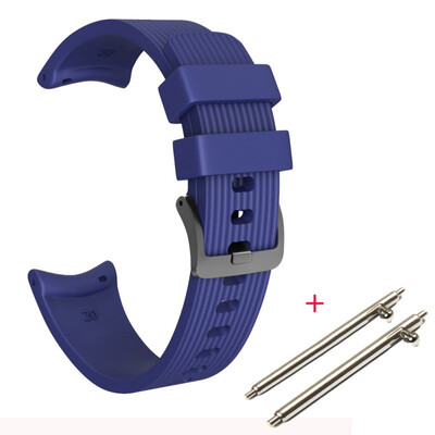 Silicone Watch Band Strap Stainless Steel Quick Release Pin Buckled Adjustable Soft Lightweight Wristband For galaxy watch 42mm
Silicone Watch Band Strap Stainless Steel Quick Release Pin Buckled Adjustable Soft Lightweight Wristband For galaxy watch 42mm