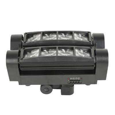 Spider Spot Moving Head Light LED DJ Lighting RGBW 8 x 3W DMX 512 Dual Sweeper Pulse Strobe Effect for Restaurant Live Concert Lig
Spider Spot Moving Head Light LED DJ Lighting RGBW 8 x 3W DMX 512 Dual Sweeper Pulse Strobe Effect for Restaurant Live Concert Lig