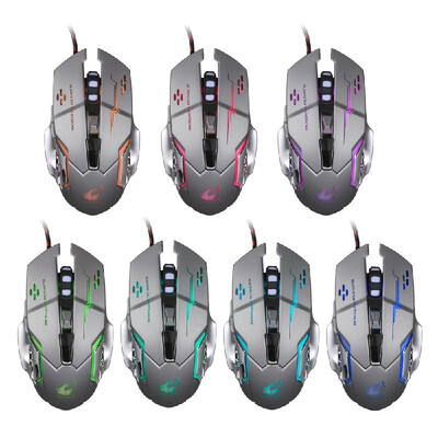 Free Wolf Wired Gaming Mouse Professional FPS Mouse with 4000DPI Gaming Mice with Programmable Buttons Ergonomic Grip RGB Light W
Free Wolf Wired Gaming Mouse Professional FPS Mouse with 4000DPI Gaming Mice with Programmable Buttons Ergonomic Grip RGB Light W