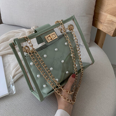 North bag transparent bag female summer small fresh 2019 popular pvc Korean version of Joker shoulder slung chain bag
North bag transparent bag female summer small fresh 2019 popular pvc Korean version of Joker shoulder slung chain bag
