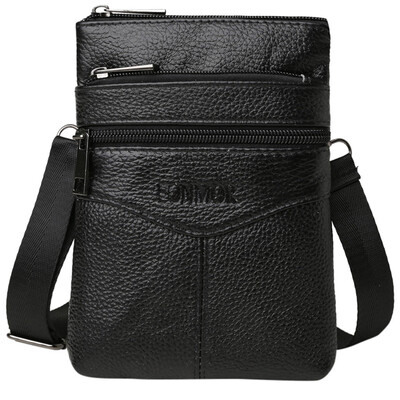 Tailored Men First Layer Leather Pockets Shoulder Bag Messenger Bag Mobile Phone Bag
Tailored Men First Layer Leather Pockets Shoulder Bag Messenger Bag Mobile Phone Bag