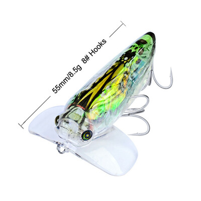 1PCSlot 55mm 85g Fishing Crank Lure Minnow Hard Bait with 2 Fishing Hooks Fishing Tackle Lure 3D Eyes
1PCSlot 55mm 85g Fishing Crank Lure Minnow Hard Bait with 2 Fishing Hooks Fishing Tackle Lure 3D Eyes
