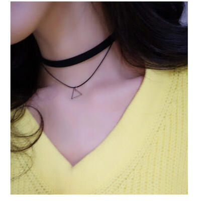 Multicolored Necklaces For Women Geometric Triangle Pendant Necklace Bijoux Fashion Jewelry 2017
Multicolored Necklaces For Women Geometric Triangle Pendant Necklace Bijoux Fashion Jewelry 2017