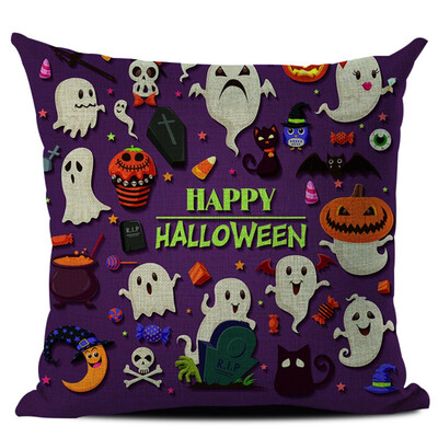 Halloween Multi Designs Decorative Throw Pillow Cover Square Pillow Case With Zipper for Home Bar Halloween
Halloween Multi Designs Decorative Throw Pillow Cover Square Pillow Case With Zipper for Home Bar Halloween