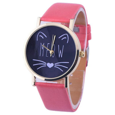 Simple Fashion Womens Watches Best Sellers Cute Kitten Pattern Female Watch Montre Femme Acier Inoxydable Zegarki Damskie
Simple Fashion Womens Watches Best Sellers Cute Kitten Pattern Female Watch Montre Femme Acier Inoxydable Zegarki Damskie
