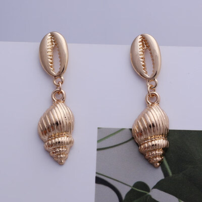 EK649 Big Shell Drop Earrings For Women Creative Starfish Conch Cowrie Hanging Brincos Statement Earrings Boho Beach Jewelry
EK649 Big Shell Drop Earrings For Women Creative Starfish Conch Cowrie Hanging Brincos Statement Earrings Boho Beach Jewelry