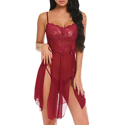 Toponeto New Sexy Women Flower Lace Lingerie Bowknot Mesh Nightdress Camisole Sleepwear
Toponeto New Sexy Women Flower Lace Lingerie Bowknot Mesh Nightdress Camisole Sleepwear