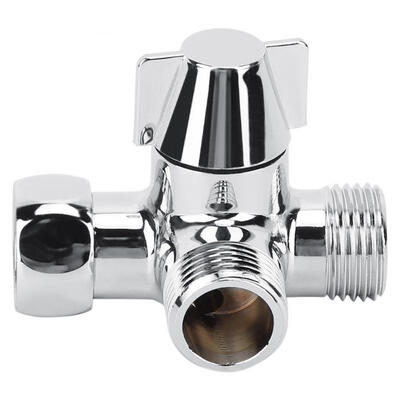 Greensen G12" Shower Three-way T-shaped Adapter Water Diverter Connector Toilet Bidet Water Separator 
Greensen G12" Shower Three-way T-shaped Adapter Water Diverter Connector Toilet Bidet Water Separator