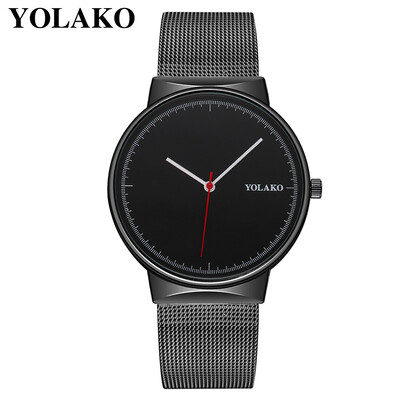 Gobestart YOLAKO Mens Quartz Stainless Steel Band Newv Strap Watch Analog Wrist Watch
Gobestart YOLAKO Mens Quartz Stainless Steel Band Newv Strap Watch Analog Wrist Watch