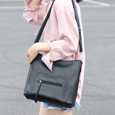 Tailored Fashion Women Zipper Pure Color Leather Handle Bag Messenger Bags Crossbody Bags
Tailored Fashion Women Zipper Pure Color Leather Handle Bag Messenger Bags Crossbody Bags