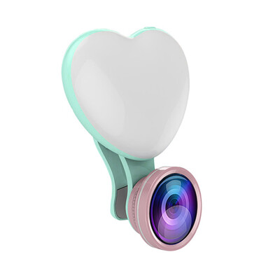 Mobile Phone Selfie Light Loving Heart Shaped Photo Shooting Spotlight LED Clip-on Type Light Lamp Lens
Mobile Phone Selfie Light Loving Heart Shaped Photo Shooting Spotlight LED Clip-on Type Light Lamp Lens