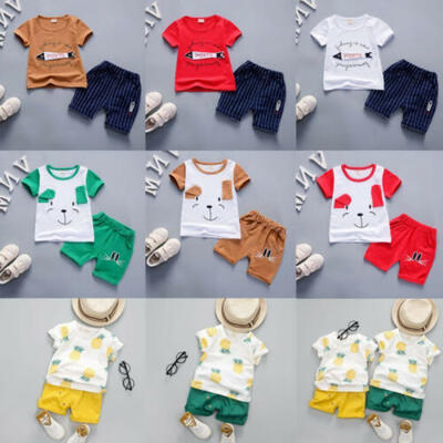 UK Toddler Kids Baby Boys Clothes T-shirt Top Shirt Shorts Pants 2PCS Outfit Set
UK Toddler Kids Baby Boys Clothes T-shirt Top Shirt Shorts Pants 2PCS Outfit Set