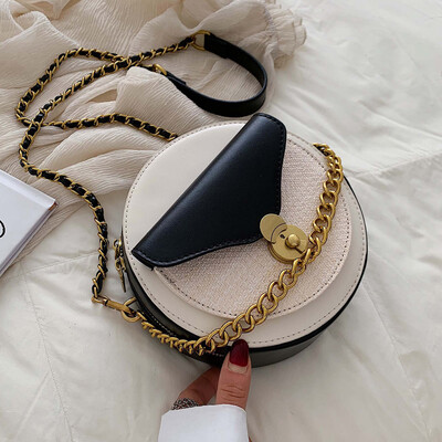 In summer the new texture French minority womens bag 2019 new Korean version fashion slanted the small round bag
In summer the new texture French minority womens bag 2019 new Korean version fashion slanted the small round bag