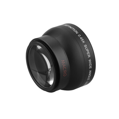 HD 37MM 045x Wide Angle Lens with Macro Lens Attachment Lens Macro Conversion Lens for Canon Nikon Sony Pentax 37MM Lens
HD 37MM 045x Wide Angle Lens with Macro Lens Attachment Lens Macro Conversion Lens for Canon Nikon Sony Pentax 37MM Lens