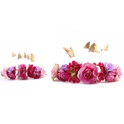 Baby&Mother Feather Flower Crown Floral Plume Headband Princess Photography Props Parent-Child Festival Wreath Hair Accessory
Baby&Mother Feather Flower Crown Floral Plume Headband Princess Photography Props Parent-Child Festival Wreath Hair Accessory