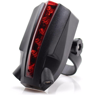 Bicycle LED Tail Light Night Safety Warning Red Lamp 5 LED With 2 Laser Bike Rear Light Set Cycling Accessories
Bicycle LED Tail Light Night Safety Warning Red Lamp 5 LED With 2 Laser Bike Rear Light Set Cycling Accessories
