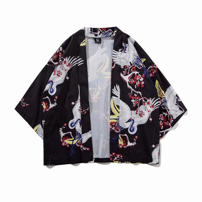Tailored Summer Japanese Five Point Sleeves Kimono Mens And Womens Cloak Jacke Top Blouse
Tailored Summer Japanese Five Point Sleeves Kimono Mens And Womens Cloak Jacke Top Blouse