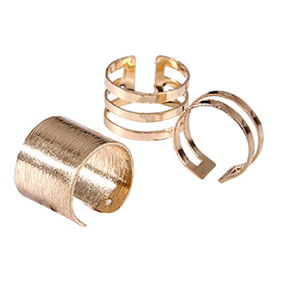 Finger Over The Midi Tip Above Knuckle Open Ring Metal Punk Cool Women Charming Stacking Joint Rings 3PCS Fashion
Finger Over The Midi Tip Above Knuckle Open Ring Metal Punk Cool Women Charming Stacking Joint Rings 3PCS Fashion