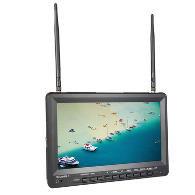 Feelworld FPV1032 FPV 101 HD TFT LCD Monitor 1024 600 HDMI Dual Receiver Antenna for FPV Photography Aerial Photography
Feelworld FPV1032 FPV 101 HD TFT LCD Monitor 1024 600 HDMI Dual Receiver Antenna for FPV Photography Aerial Photography