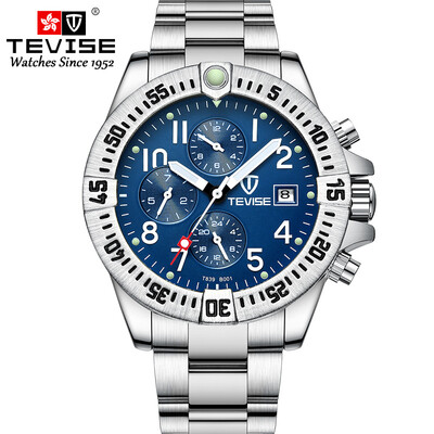Swiss Tevise Brand Twiss Automatic Mechanical Watch Mens Multifunctional Waterproof Factory Announces Tide
Swiss Tevise Brand Twiss Automatic Mechanical Watch Mens Multifunctional Waterproof Factory Announces Tide