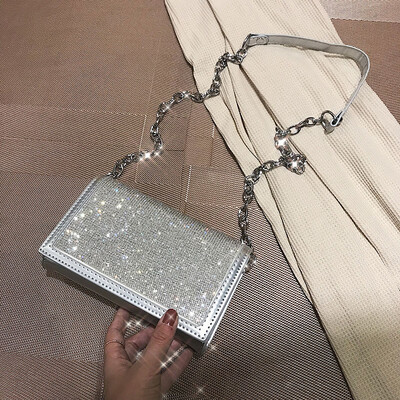 Shiny Diamond Female Flap Square Bag 2019 Summer New Quality PU Leather Womens Designer Handbag Chain Shoulder Messenger Bags
Shiny Diamond Female Flap Square Bag 2019 Summer New Quality PU Leather Womens Designer Handbag Chain Shoulder Messenger Bags