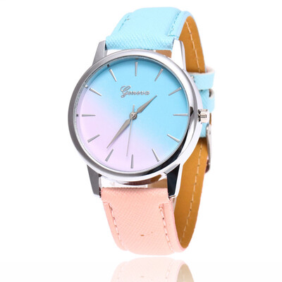 Special sales fashion small fresh belt watch female table candy color gradient color student watch
Special sales fashion small fresh belt watch female table candy color gradient color student watch