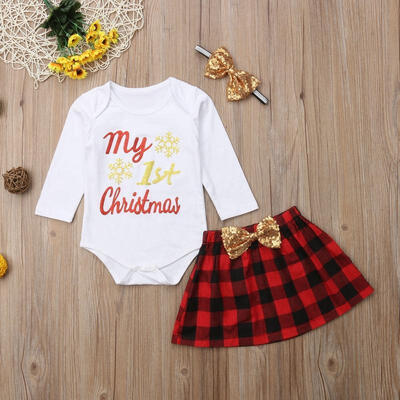 Christmas Baby Girls Cute Long Sleeve Tops Romper JumpsuitParty Tutu Skirt Headbands 3Pcs Outfit Clothes Set
Christmas Baby Girls Cute Long Sleeve Tops Romper JumpsuitParty Tutu Skirt Headbands 3Pcs Outfit Clothes Set