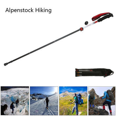 Carbon Fiber Folding Alpenstock Ultralight Five Sticks Carbon Crutches Trekking Poles
Carbon Fiber Folding Alpenstock Ultralight Five Sticks Carbon Crutches Trekking Poles