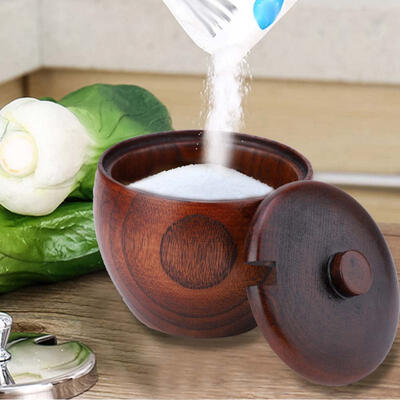 Greensen 1Pc Solid Wood Spice Jar Seasoning Pot Sugar Bowl with Spoon&Lid for Kitchen Tool
Greensen 1Pc Solid Wood Spice Jar Seasoning Pot Sugar Bowl with Spoon&Lid for Kitchen Tool