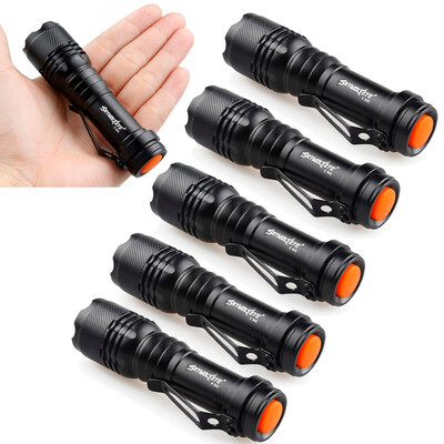 Gobestart 6X Mini Q5 7W 1200Lm LED Flashlight Torch Lamp Adjustable Focus Zoom Light
Gobestart 6X Mini Q5 7W 1200Lm LED Flashlight Torch Lamp Adjustable Focus Zoom Light