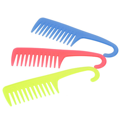 Creative Hair Comb Large Wide Tooth Comb with Hanger ABS Plastic Anti-Static Detangling Comb Wide Teeth Hairdressing Color Random
Creative Hair Comb Large Wide Tooth Comb with Hanger ABS Plastic Anti-Static Detangling Comb Wide Teeth Hairdressing Color Random