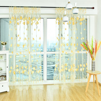 Window Curtains Sheer Voile Tulle for Bedroom Living Room Balcony Kitchen Floral Printed Tube Curtain
Window Curtains Sheer Voile Tulle for Bedroom Living Room Balcony Kitchen Floral Printed Tube Curtain