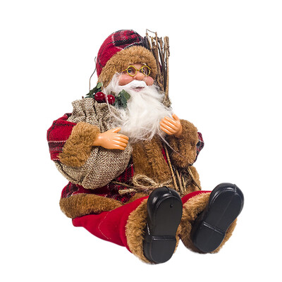 Gobestart Christmas Santa Claus Doll Christmas Child Gift Toy Table Decoration For Home
Gobestart Christmas Santa Claus Doll Christmas Child Gift Toy Table Decoration For Home